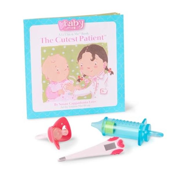 Baby Sweetheart by Battat – Medical Time 12-inch Soft-Body Newborn Baby Doll with Easy-to-Read Story Book and Baby Doll Accessories