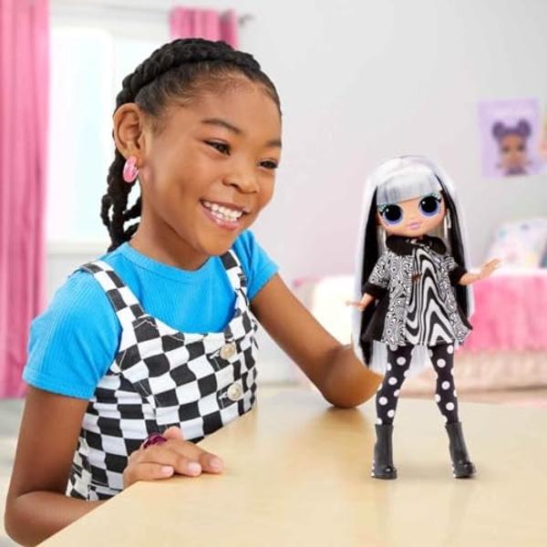L.O.L. Surprise! O.M.G. Groovy Babe Fashion Doll with Multiple Surprises and Fabulous Accessories – Great Gift for Kids Ages 4+