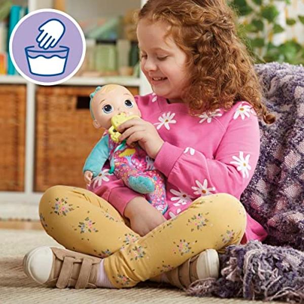 Baby Sweetheart by Battat – Bed Time 12-inch Soft-Body Newborn Baby Doll with Easy-to-Read Story Book and Accessories