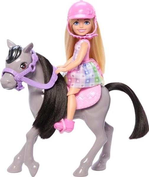 Barbie Doll, Red-Haired Fitness Doll with Puppy & 9 Accessories Including Yoga Mat with Strap, Hula Hoop, Weights & Bag