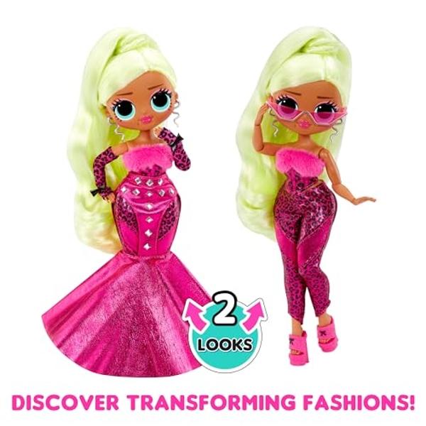 LOL Surprise OMG Lady Diva Fashion Doll with Multiple Surprises Including Transforming Fashions and Fabulous Accessories – Great Gift for Kids Ages 4+