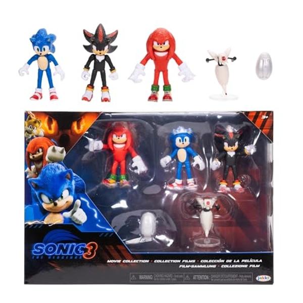Sonic 3 Movie Action Figures 2.5-Inch Movie Collector Toy Figure Multi ...