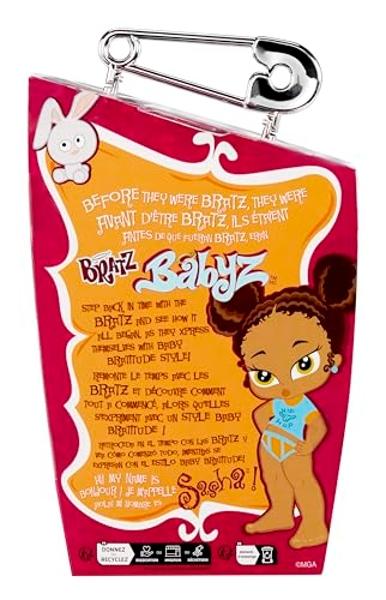 Bratz Babyz Sasha Collectible Fashion Doll with Real Fashions and Pet