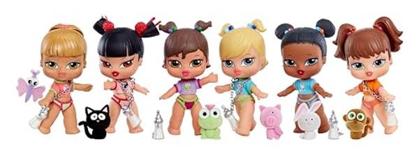 Bratz Babyz Sasha Collectible Fashion Doll with Real Fashions and Pet