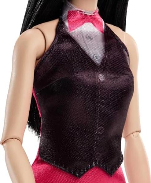 Barbie Careers Fashion Doll & Accessories, Violinist Musician Wearing Removable Performance Outfit with Violin & Bow