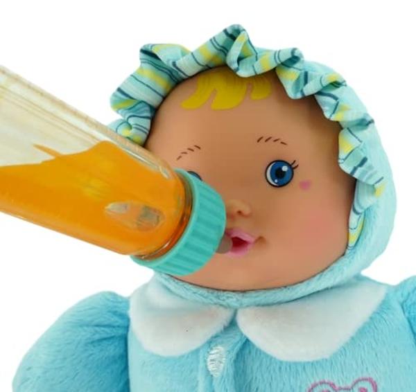 JA-RU Magic Baby Doll Bottles (2 Packs of 2 Bottles) Milk Bottle and Juice Bottle, Baby Doll Accessories. Set with 2 Bottles. 701-2
