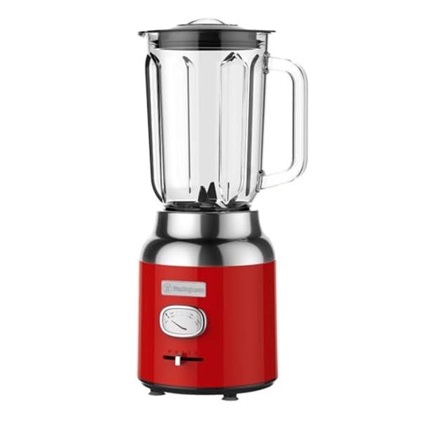 Westinghouse Retro 1.5 L Table Blender (Red)