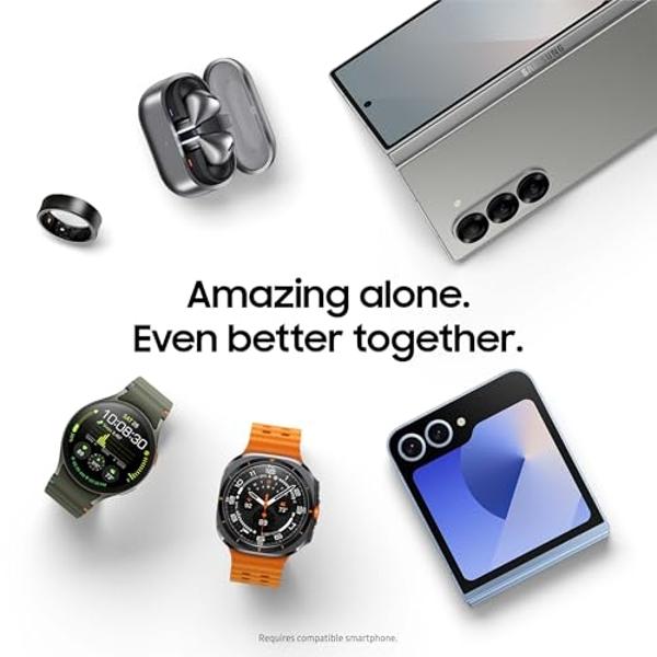 SAMSUNG Galaxy Buds 3 Pro AI True Wireless Bluetooth Earbuds, Noise Cancelling, Sound Optimization, Redesigned Comfort Fit, Silver [US Version, Amazon Exclusive, 2Yr Warranty]