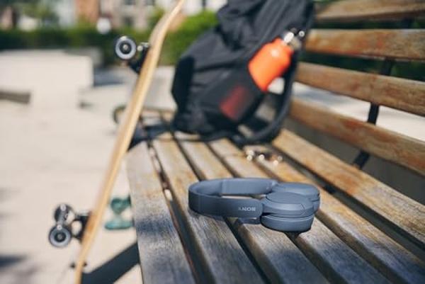 Sony WH-CH520 Wireless Headphones Bluetooth On-Ear Headset with Microphone, Blue