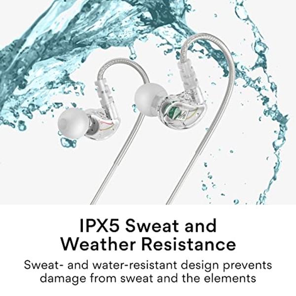 iSound DGHP-5722 EM 60 Earbuds with Big Bass Stereo Sound, Tangle Free Flat Cable, and Inline Microphone – Black