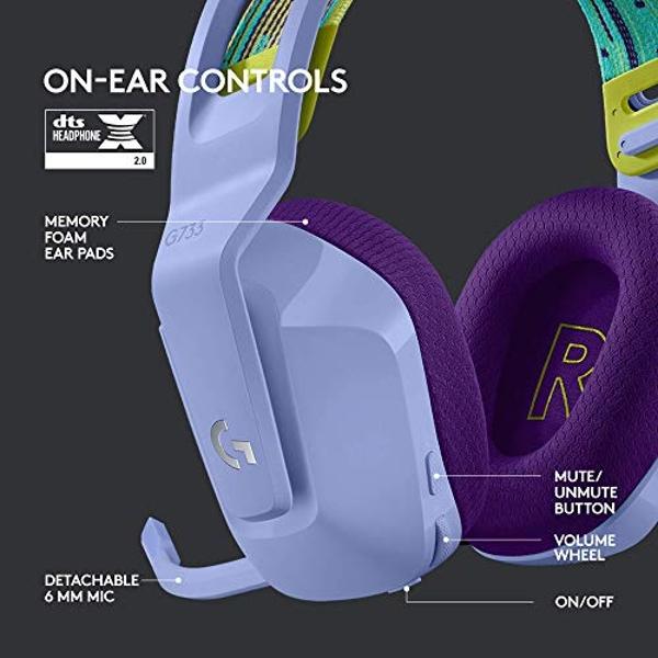CORSAIR HS65 SURROUND Multiplatform Wired Gaming Headset – Dolby Atmos – SonarWorks SoundID – iCUE Compatible – PC, Mac, PS5, PS4, Xbox, Nintendo Switch, Mobile – White