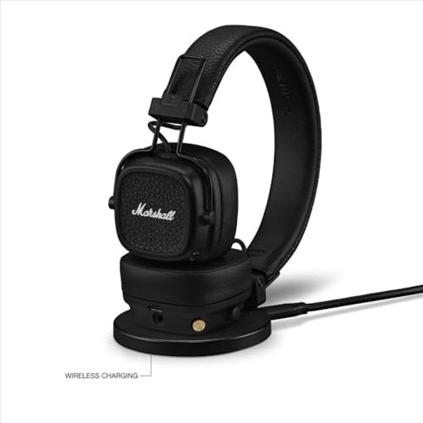 Marshall Major V On-Ear Bluetooth Headphone, Black