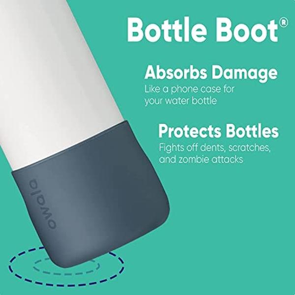Owala FreeSip Insulated Stainless Steel Water Bottle with Straw for Sports, Travel, and School BPA-Free Sports Water Bottle, 32 oz, Dreamy Field