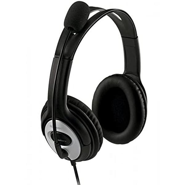 Microsoft LifeChat LX-3000 Headset (JUG-00013) with Clear stereo sound, Plug and Play, Noise-cancelling Microphone for Laptop/PC, Over-Ear
