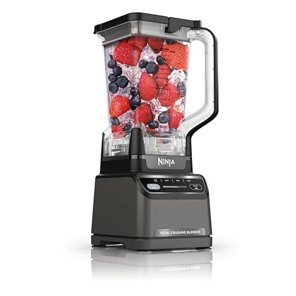 Ninja BR201AMZ Professional Blender 2.0, 1200 Watts, Auto-iQ Program, Total Crushing Blades, 72-oz. Pitcher, 4 Manual Speeds for Smoothies, Shakes, and Frozen Drinks, Dishwasher-Sa