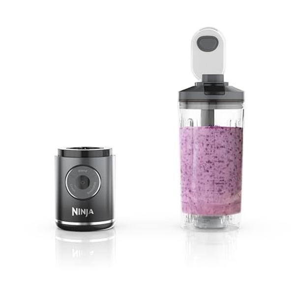Ninja Blast Portable Blender, Cordless, 18oz. Vessel, Personal Blender For-Shakes and Smoothies, BPA Free, Leakproof-Lid and Sip Spout, USB-C Rechargeable, Dishwasher Safe, Metalli