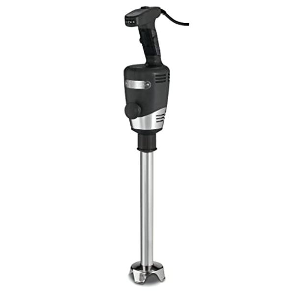 BELLA Immersion Hand Blender, Portable Mixer with Whisk Attachment - Electric Handheld Juicer, Shakes, Baby Food and Smoothie Maker, Stainless Steel, Red