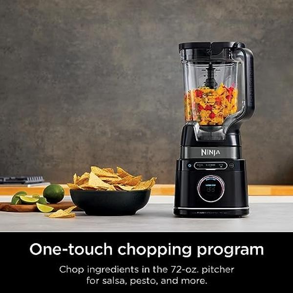 Ninja Detect Power Blender Pro + Personal Single-Serve, BlendSense Technology, For-Smoothies, Food and More, Compact Kitchen Countertop, 1800 P-Watts, 72 oz. Pitcher, (2) 24 oz. Cu