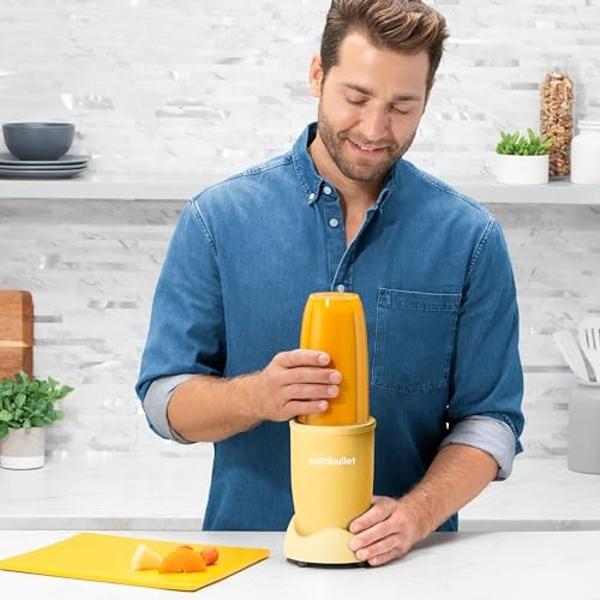 Nutribullet NB9-1301ALW Pro 13 Pcs Matte All Yellow, 900W Food Blender