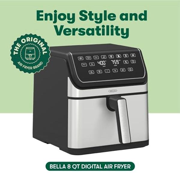 COSORI Air Fryer 2.1 Qt, 4-in-1 Small Mini Airfryer, Bake, Roast, Reheat, 97% Less Oil, Compact & Quiet, Nonstick & Dishwasher Safe Basket, 30 In-App Recipes with Nutrition Facts, 