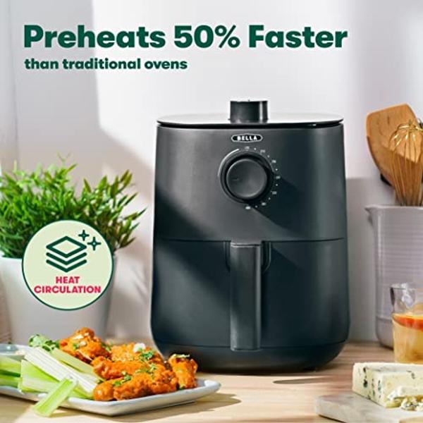 Cuisinart Air Fryer Oven, Stainless Steel Air Fryer, 4.5-Qt Fryer Basket, Dishwasher-Safe Parts with 4 Presets for Roast, Bake, Broil, Air Fry & Keep Warm, Quick & Easy Meals, AIR-