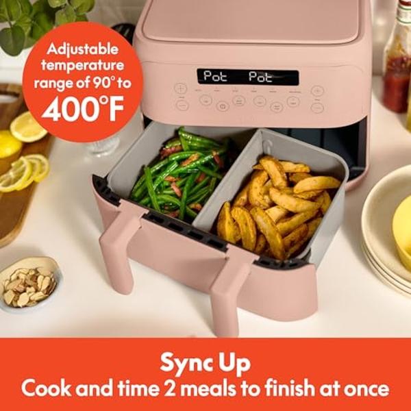 Ninja Air Fryer Pro XL 6-in-1 with 6.5 QT Capacity, Max Crisp, Air Fry, Air Roast, Bake, Reheat, Dehydrate, Max Crisp Technology with 450F, Nonstick Basket & Crisper Plate, Grey, A