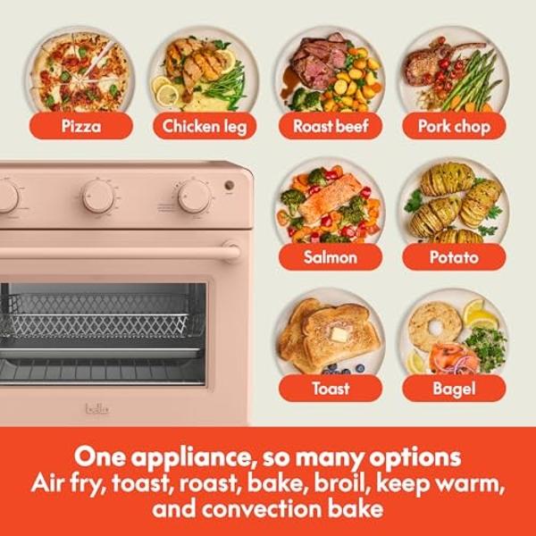 COSORI Air Fryer 2.1 Qt, 4-in-1 Small Mini Airfryer, Bake, Roast, Reheat, 97% Less Oil, Compact & Quiet, Nonstick & Dishwasher Safe Basket, 30 In-App Recipes with Nutrition Facts, 