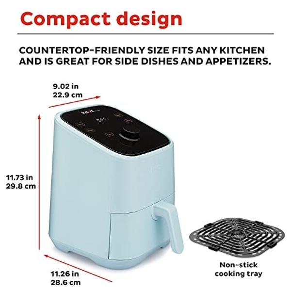 Instant Pot Vortex 2QT Mini Air Fryer,Small Air fryer that Crisps,Reheats, Bakes,Roasts for Quick Easy Meals,Includes over 100 In-App Recipes, is Dishwasher-Safe, from the Makers o