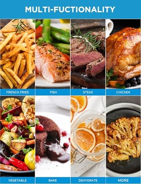 Cuisinart Air Fryer Oven, Stainless Steel Air Fryer, 4.5-Qt Fryer Basket, Dishwasher-Safe Parts with 4 Presets for Roast, Bake, Broil, Air Fry & Keep Warm, Quick & Easy Meals, AIR-