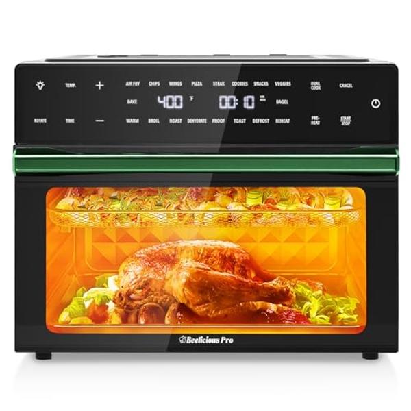Oster Compact Countertop Oven With Air Fryer, Stainless Steel