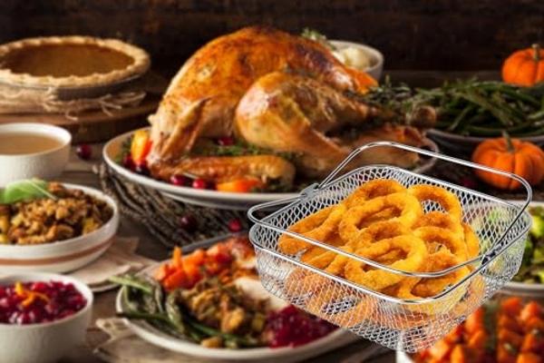 GreenPan Bistro Stainless Steel 9-in-1 Air Fry Oven, Nonstick Baking Pan, Stainless Steel Rack, and Basket, Fast Heating, Multifunction Presets, Cool-Touch Handle, PFAS-Free, Easy 