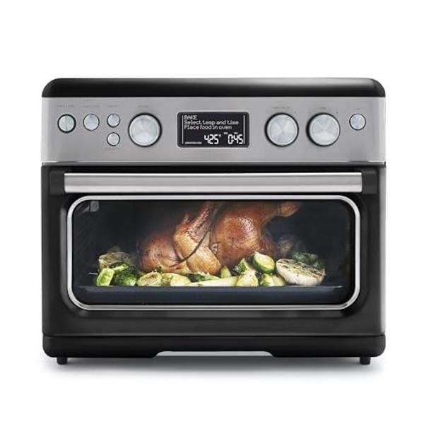 GreenPan 13-in-1 Elite Countertop Convection Oven & Air Fryer, PFAS-Free Ceramic Tray & Pizza Pan, Adjustable Racks, Multifunction Presets, Toaster, Bake, Broil, Roast, Proof, Dehy