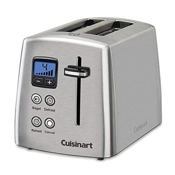 Cuisinart CPT-415P1 Countdown Metal Toaster, 2-Slice, Brushed Stainless