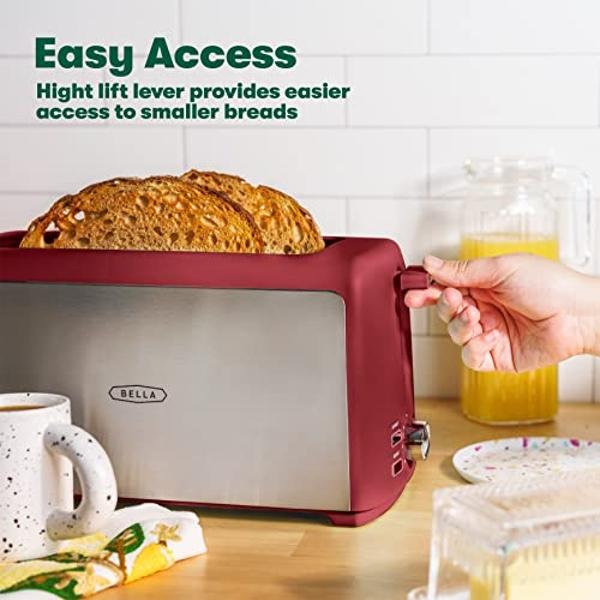 Nostalgia Coca-Cola Grilled Cheese Toaster with Easy-Clean Toaster Baskets and Adjustable Toasting Dial, Red, 2-Slot