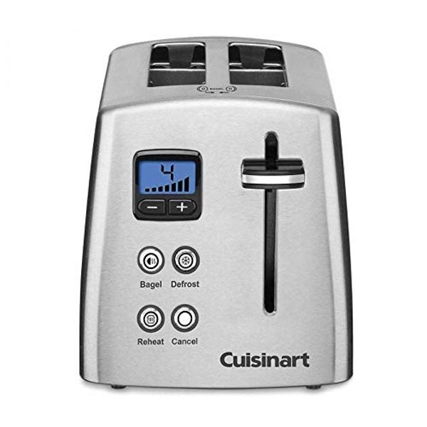 Cuisinart CPT-415P1 Countdown Metal Toaster, 2-Slice, Brushed Stainless
