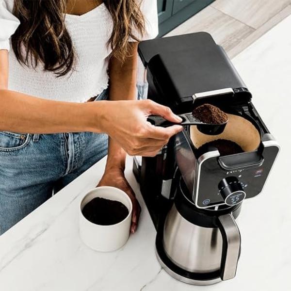 Ninja CFP305 DualBrew Pro Specialty 12-Cup Drip Coffee Maker Thermal Carafe (Renewed)