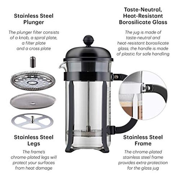 Nespresso Vertuo Coffee and Espresso Maker by Breville, Chrome with Aeroccino Milk Frother