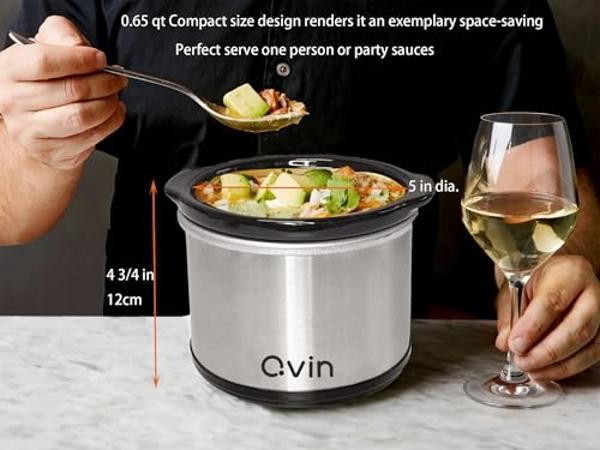 Hamilton Beach 4 Quart Programmable Slow Cooker with Flexible Easy Programming, 5 Cooking Times, Dishwasher-Safe Crock & Lid, Silver (33443)