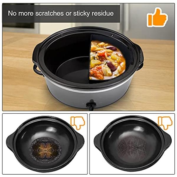 Hamilton Beach 4 Quart Programmable Slow Cooker with Flexible Easy Programming, 5 Cooking Times, Dishwasher-Safe Crock & Lid, Silver (33443)