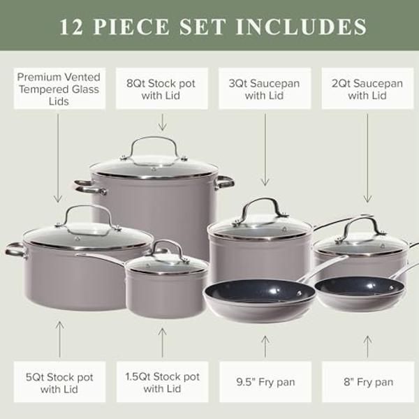 Proctor Silex Double Dish Slow Cooker with 6qt Crock and Dual 2.5qt Nonstick Insert to Cook Two Meals at Once, Dishwasher Safe Pot & Lid, Silver (33563)