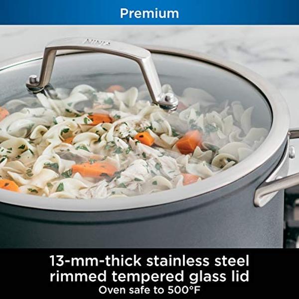 4 QT Slow Cooker, Kiss the Water Buffet Server and Warmer with 3 Heating Modes, Compact Slow Cooker, Dishwasher-Safe Removable Ceramic Pot & Tempered Glass Lid, Stainless Steel, Bl