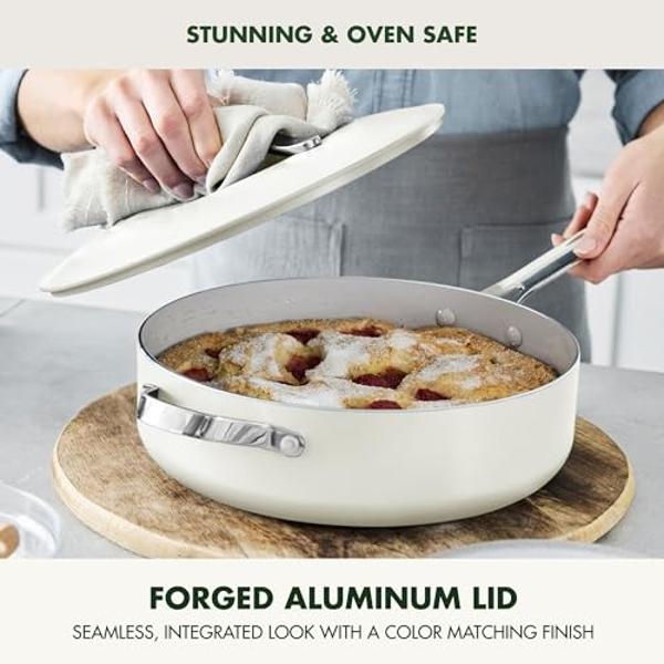 T-fal Signature Nonstick Cookware Set 12 Piece, Oven Broiler Safe 350F, Pots and Pans, Kitchen Cooking Set w/Fry Pans, Saucepans, Saute Pan, Dutch Oven, Griddle, Kitchen, Home, Dis