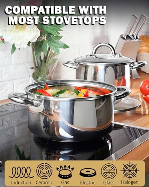 Calphalon® Hard-Anodized Nonstick 10-Piece Cookware Set