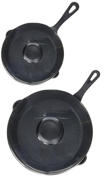 GreenPan Reserve Hard Anodized Healthy Ceramic Nonstick 10 Piece Cookware Pots and Pans Set, Gold-Tone Stainless Steel Handles, PFAS & PFOA-Free, Dishwasher Safe, Oven & Broiler Sa