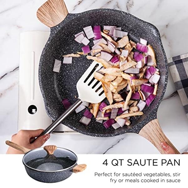LEGEND COOKWARE 3 Ply Stainless Steel Pots and Pans Set | 11-Piece w ...