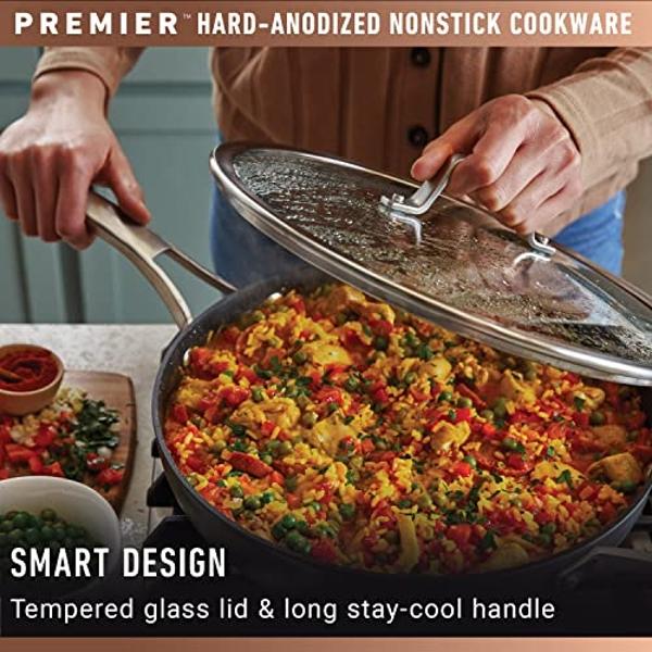 Calphalon Premier Stainless Steel Cookware Set, 10-Piece, Triple-Layer Aluminum Core, Stay-Cool Handles