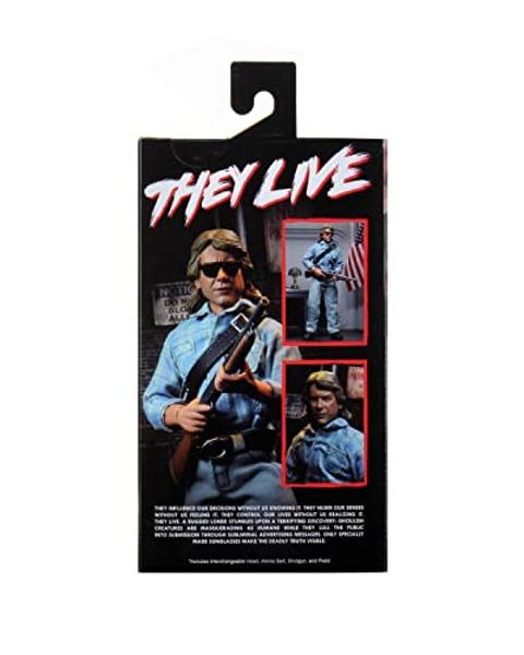 NECA - They Live John Nada - 8" Clothed Action Figure