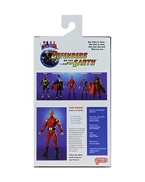 NECA King Features – Defenders of The Earth Series - Flash Gordon - 7” Scale Action Figure