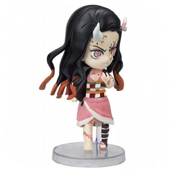 TAMASHII NATIONS - Demon Slayer: Kimetsu no Yaiba - Nezuko Kamado -Demon Form Advancing Ver., Bandai Spirits Figuarts Mini Action Figure