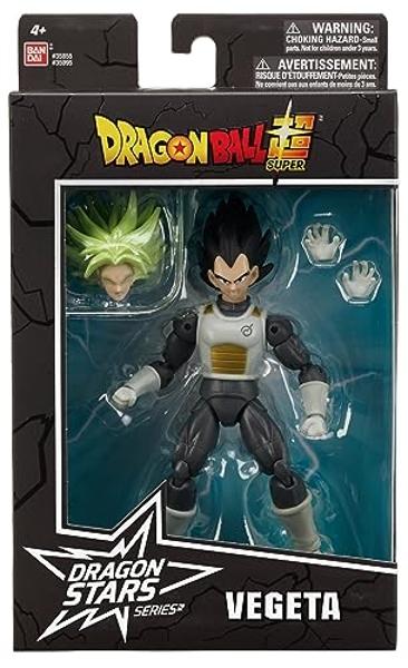 Dragon Stars Series - Dragon Ball Super - Vegeta Figure (Series 7), 6.5" Action Figure